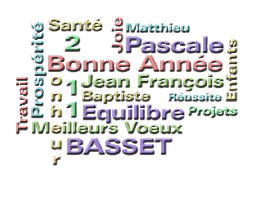 de la part de Baptiste, Matthieu, Pascale et Jean François